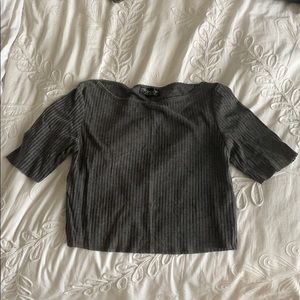 Top shop cropped tee